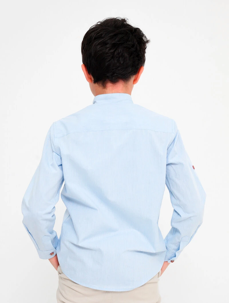 Chemise col Mao garçon